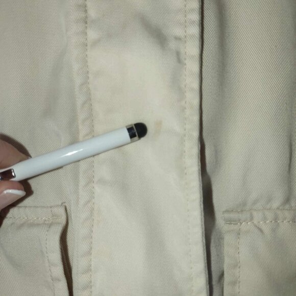 Abercrombie & Fitch Women S Preppy White Versatile Vintage Baddie Popover Jacket - Picture 10 of 14